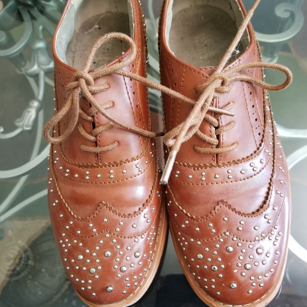 Studded Oxfords